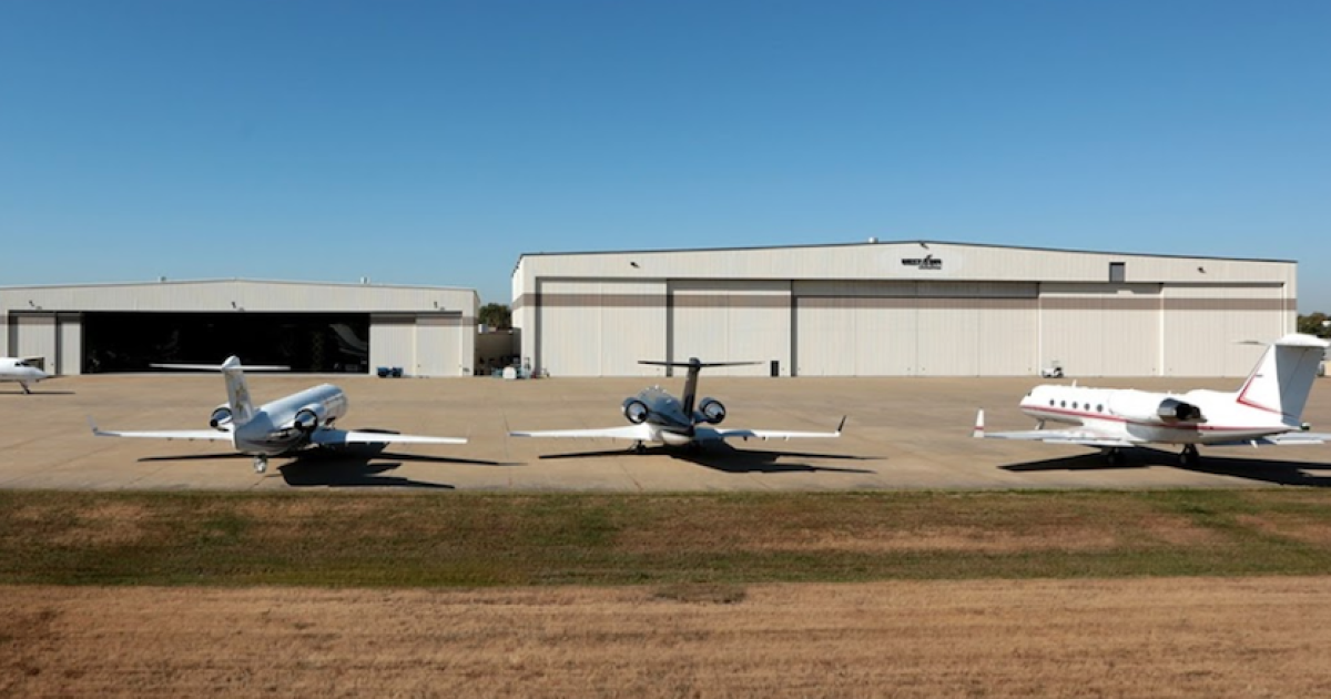 West Star Aviation's East Alton, Illinois facility, recently received repair station recertification from the Mexican AFAC, along with its satellite center in Houston. (Photo: West Star Aviation)