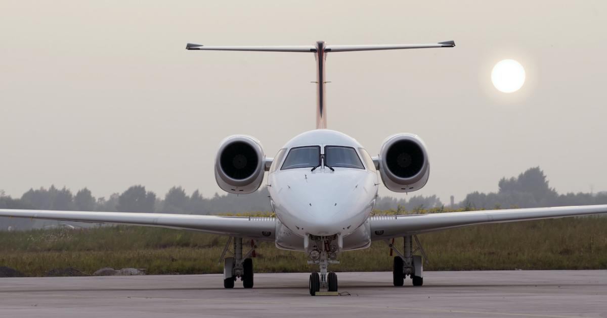 Embraer believes demand is growing for ERJ 145s with cabins configured for 16 to 28 passengers. (Photo: Embraer)
