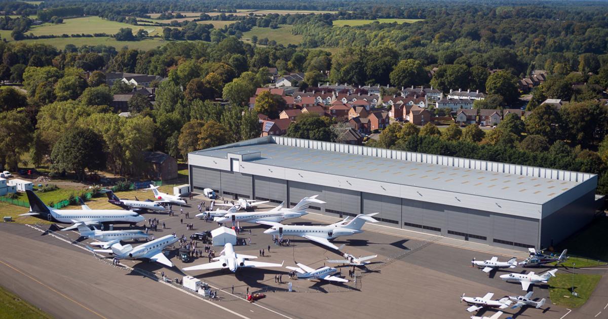 The Air Charter Expo is slated to be held at London Biggin Hill Airport on Tuesday, September 14. The event will feature more than 60 exhibitors and some 20 aircraft on static display, including the “first electric aircraft to market.” (Photo: Air Charter Association)