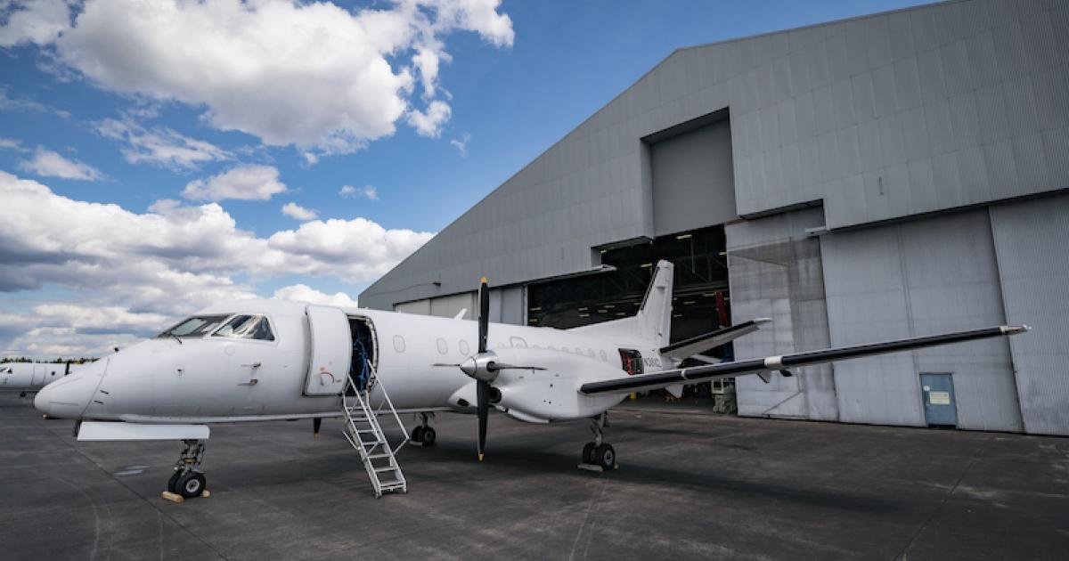 C&L Aerospace will also provide parts and maintenance support for the Saab 340 under a six-aircraft conversion and sales agreement with Legends Airways. (Photo: C&L Aerospace)