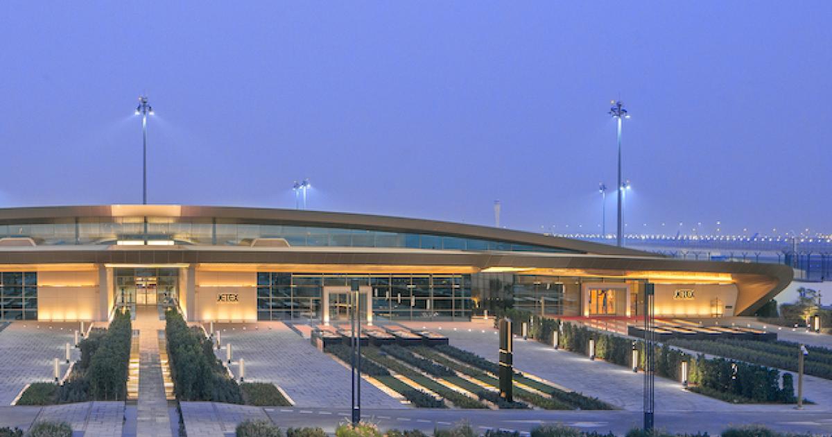 Jetex operates out of the VIP terminal at Al Maktoum International Airport. (Photo: Jetex)