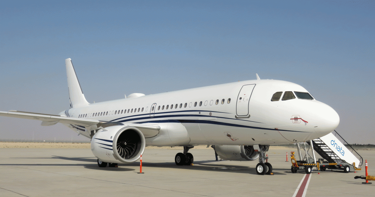 Acropolis Aviation’s Airbus ACJ320neo will likely be a popular platform for Middle East charter customers, with range of up to 12 hours and plenty of room for up to 19 passengers.