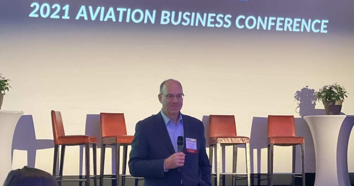 During NATA's recent Aviation Business Conference, aviation transaction attorney Paul Lange highlights the pitfalls of risky transactions that have been occurring in the recent overheated market. (Photo: NATA)