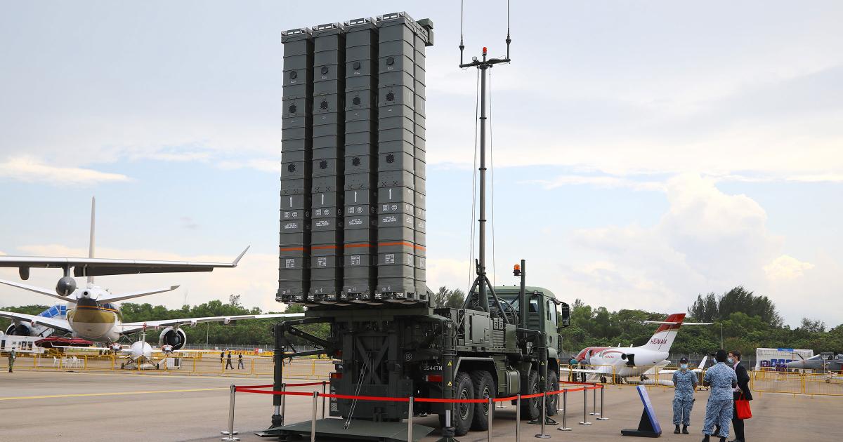 Defending Singapore’s small airspace is a primary mission for the RSAF, and relies on a sophisticated air defense system with upper- and lower-tier missiles. (Photo: David McIntosh)