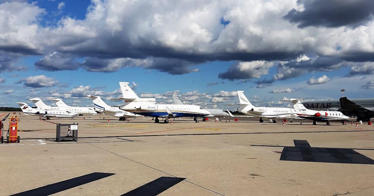 Fueled by major international events such as Fashion Week, Design Week, the Formula 1 Grand Prix, and Champions League soccer matches, Milan's airports have seen private aviation traffic levels rising strongly (Photo: SEA Prime)