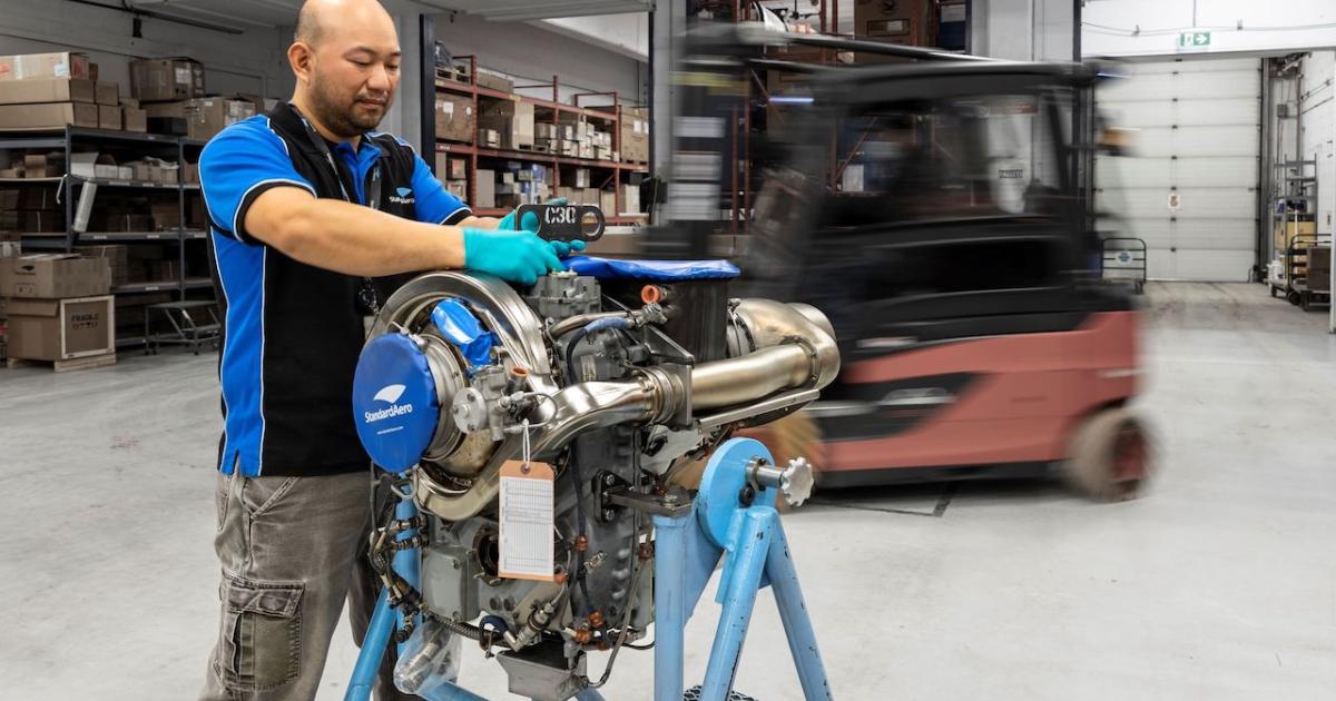 StandardAero's acquisition of Signature Aviation's engine repair and overhaul (ERO) business expanded the company's engine authorizations and OEM licenses. (Photo: StandardAero)