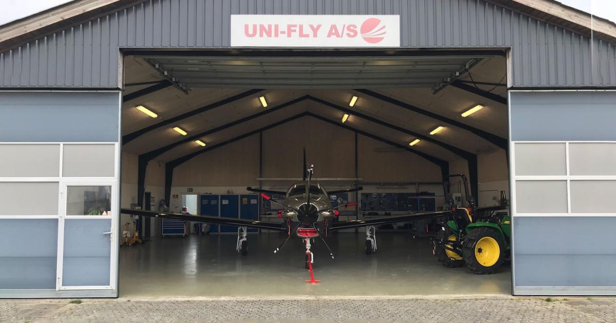 Uni-Fly is an EASA Part 145 repair station. (Photo: Daher)