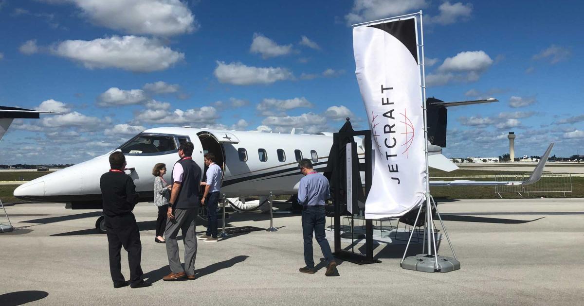 There were 288 preowned business aircraft transactions in the first quarter—a 35 percent year-over-year rise, according to the International Aircraft Dealers Association's first-quarter market report. (Photo: Chad Trautvetter/AIN)