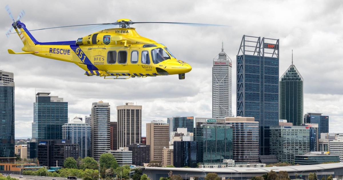 CHC Australia will operate Leonardo AW139s for Emergency Rescue Helicopter Service. (Photo: CHC/ Dietmar Rabich)