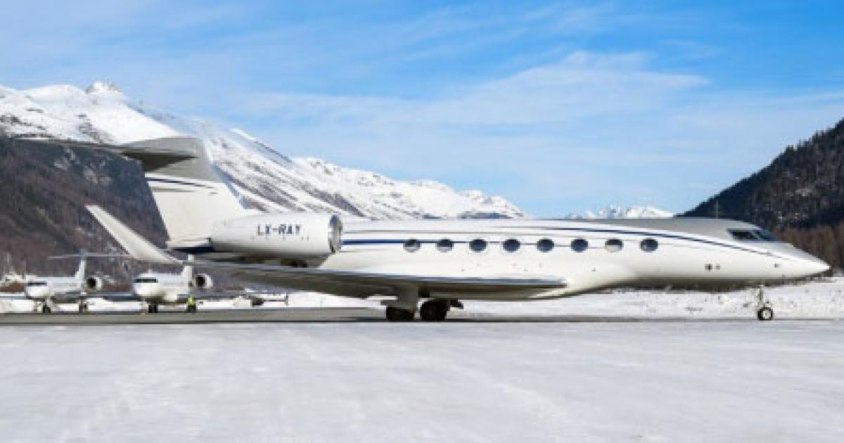 This Gulfstream G650ER, owned by Russian oligarch Roman Abramovich, is subject to seizure for violation of U.S. export sanctions imposed in the aftermath of Russia's attack on Ukraine. Its stablemate, a Boeing BBJ 787-8, was also deemed subject to forfeiture. (Photo: U.S. DOJ)