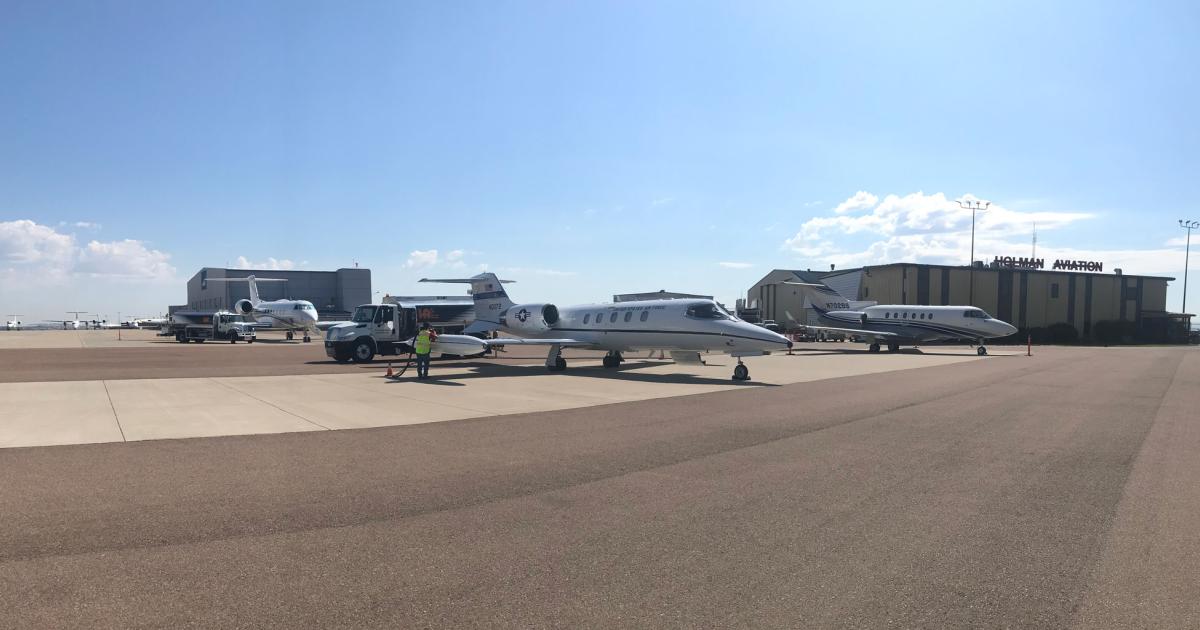 Holman Aviation has served customers at Montana's Great Falls International Airport for more than seven decades. (Photo: Holman Aviation)