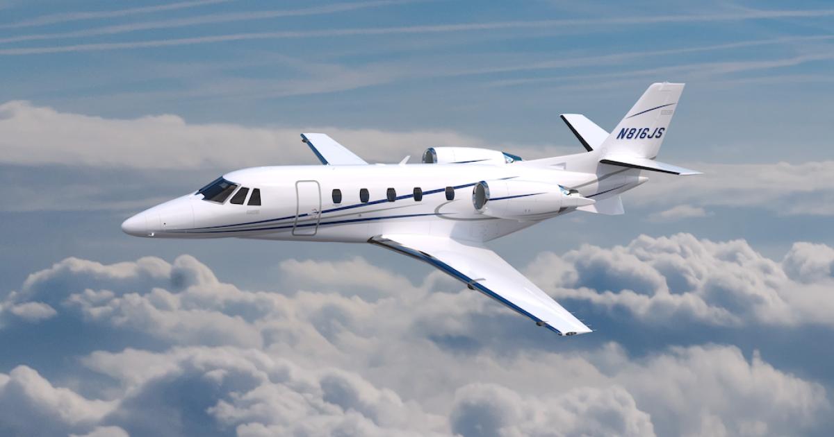 FlyExclusive expects to receive its eight Cessna Citation XLS Gen2 midsize business jets in 2024. (Photo: Textron Aviation)