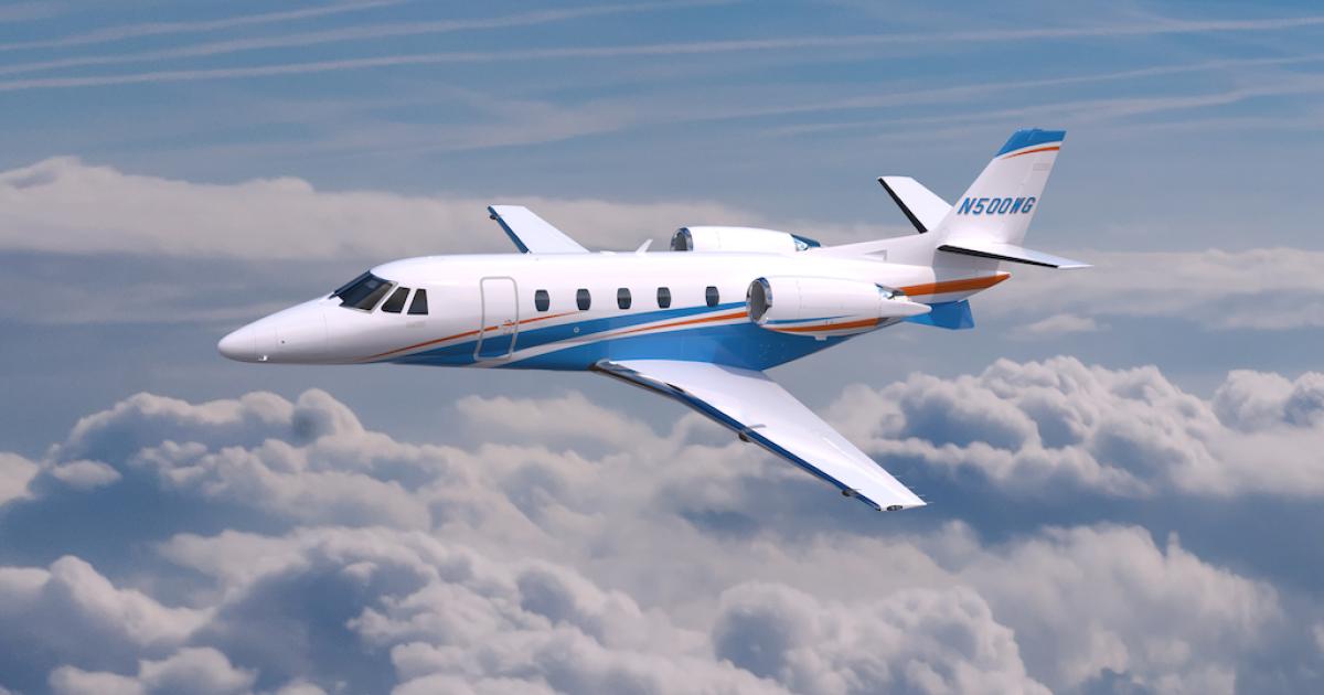 Fly Alliance's firm and optional orders include 12 Citation XLS Gen2 midsize business jets. (Image: Textron Aviation)