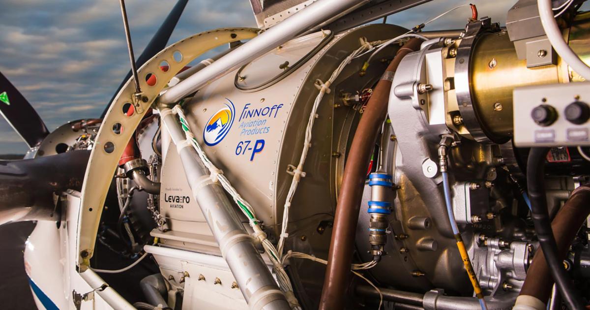 Finnoff has now delivered 100 PT6A-67P engine upgrades to legacy Pilatus PC-12 aircraft operators. (Photo: Finnoff Aviation Products)