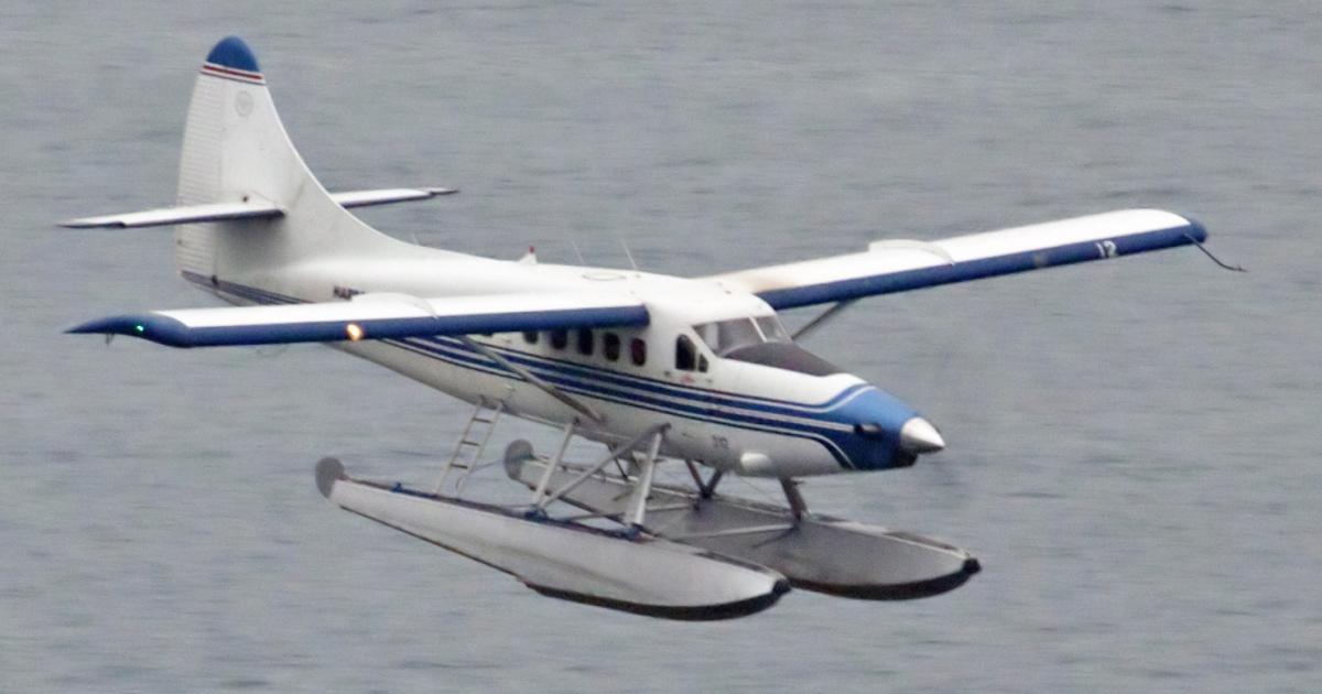 The FAA has issued an emergency AD for visual inspections of the left-hand elevator auxiliary spars on DHC-3 Turbine Otters. (Photo: Wikimedia Commons/User Tony Hisgett)