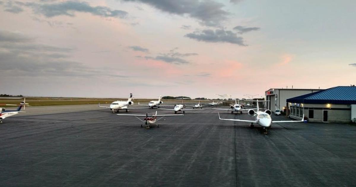 Mystic Jet Center, the lone service provider at Groton-New London Airport in Connecticut, is one of three New England FBOs that will soon be acquired by Modern Aviation. By the end of the year, the chain will number 16 locations in the U.S. (Photo: Modern Aviation)