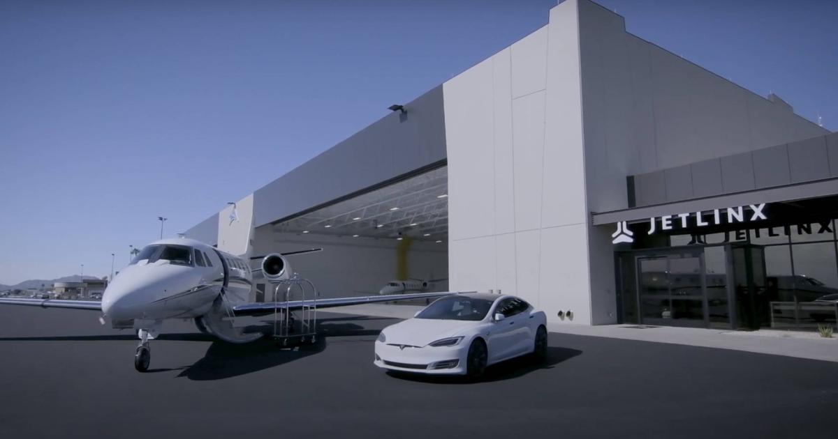 Jet Linx is planning a grand opening of its just-completed private terminal in Scottsdale, Arizona, in December. (Photo: Jet Linx, YouTube channel)