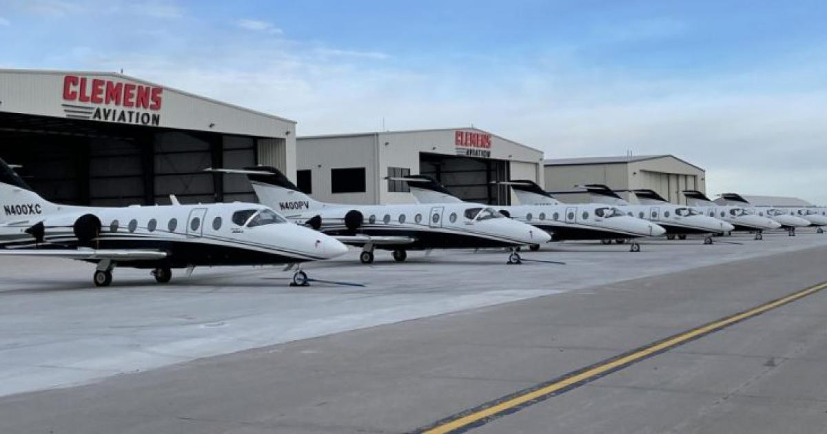 Clemens Aviation at Col. James Jabara Airport in Wichita