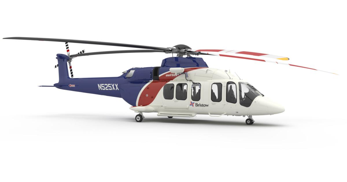 Bristow Bell 525 helicopter