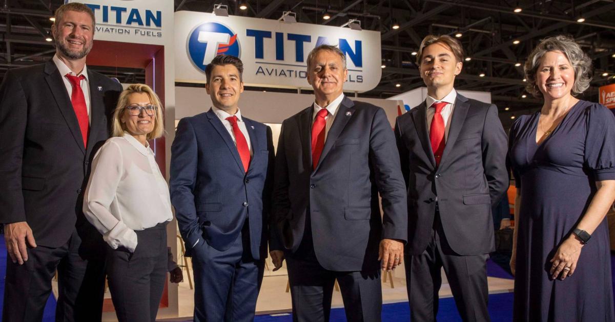 Titan Aviation Fuels international team