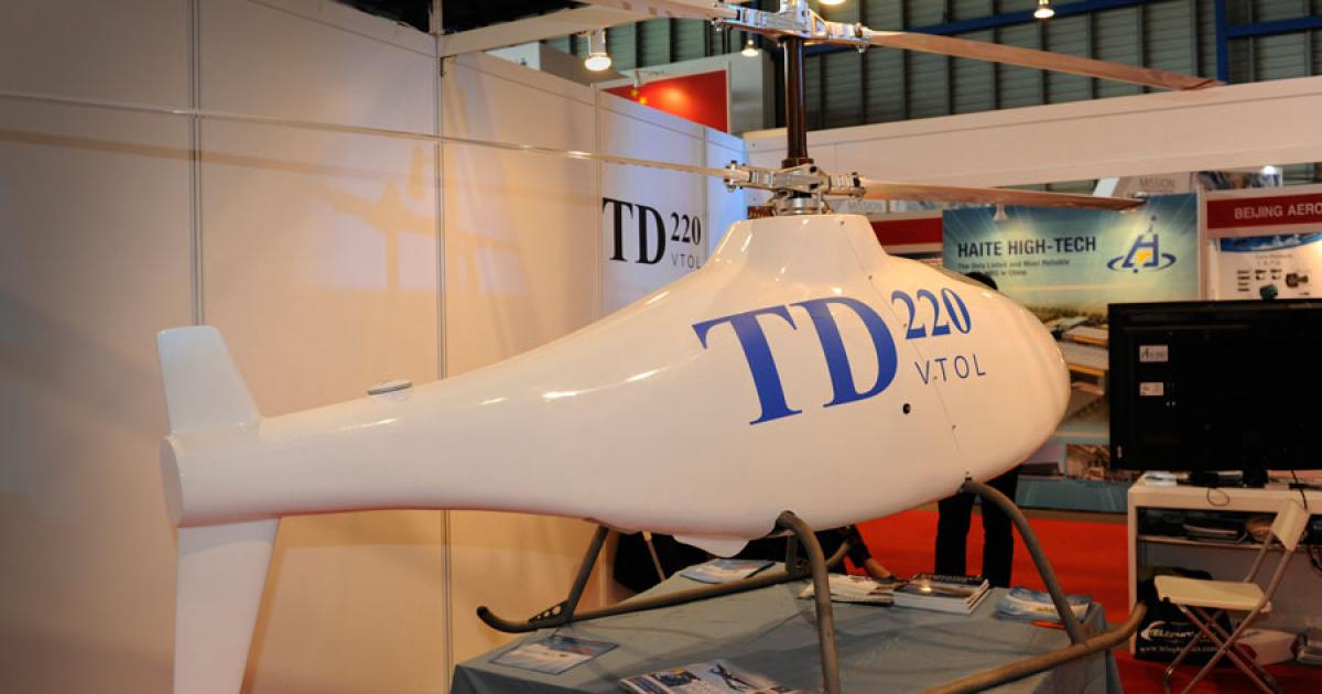 TD220 unmanned helicopter
