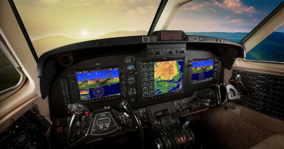 Garmin is offering rebates of up to $50,000 to King Air C90, 200/B200, 300 and 350 owners and operators who upgrade their avionics to the G1000 integrated flight deck between now and May 29.