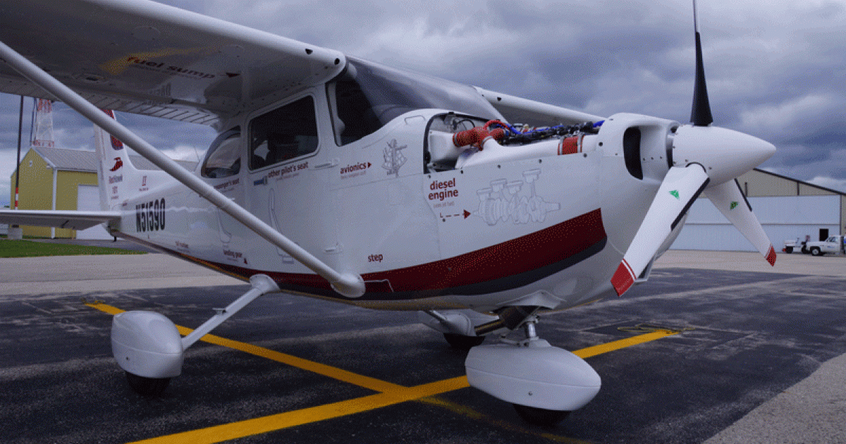 RedHawk Aero’s new diesel-powered Skyhawk is sure to turn curious heads at EAA AirVenture Oshkosh.