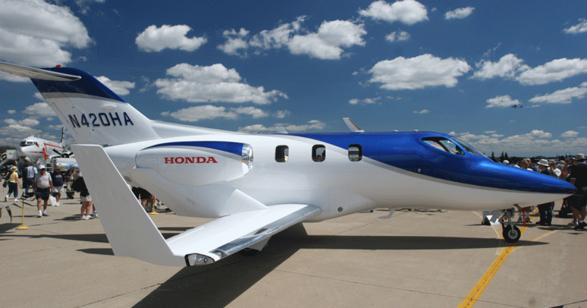 Honda Aircraft is bringing an FAA-conforming HondaJet to EAA AirVenture.