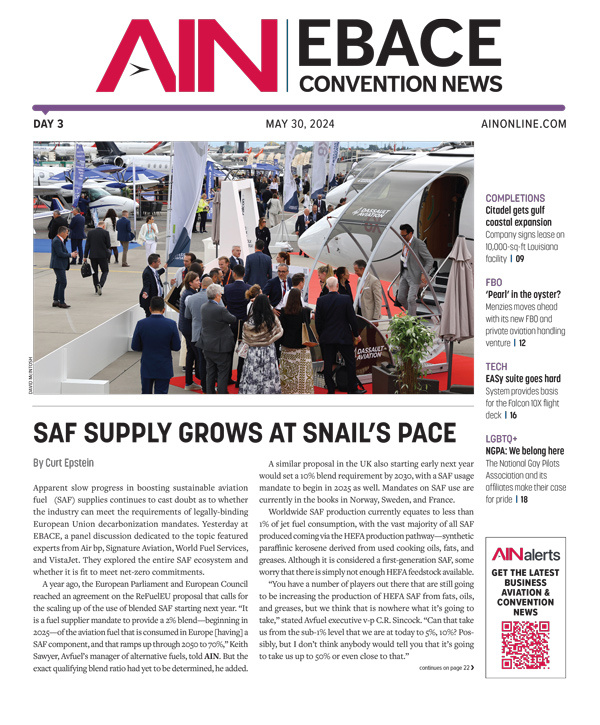 EBACE 2024 Day 3 Cover