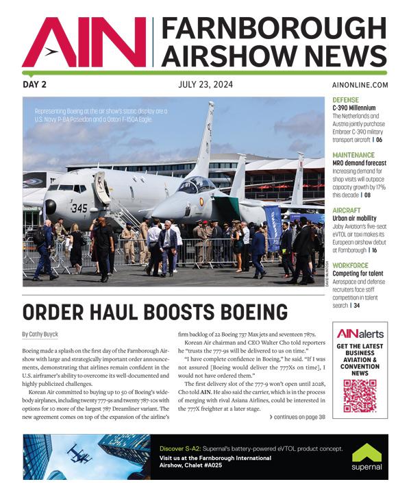 Farnborough 2024 Cover Day 2